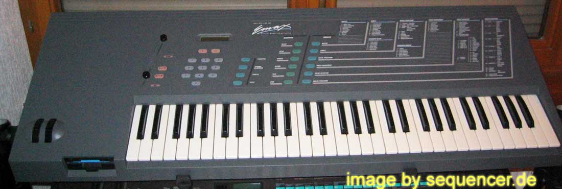 Emu Emax Hybrid Synthesizer workstation sequencer