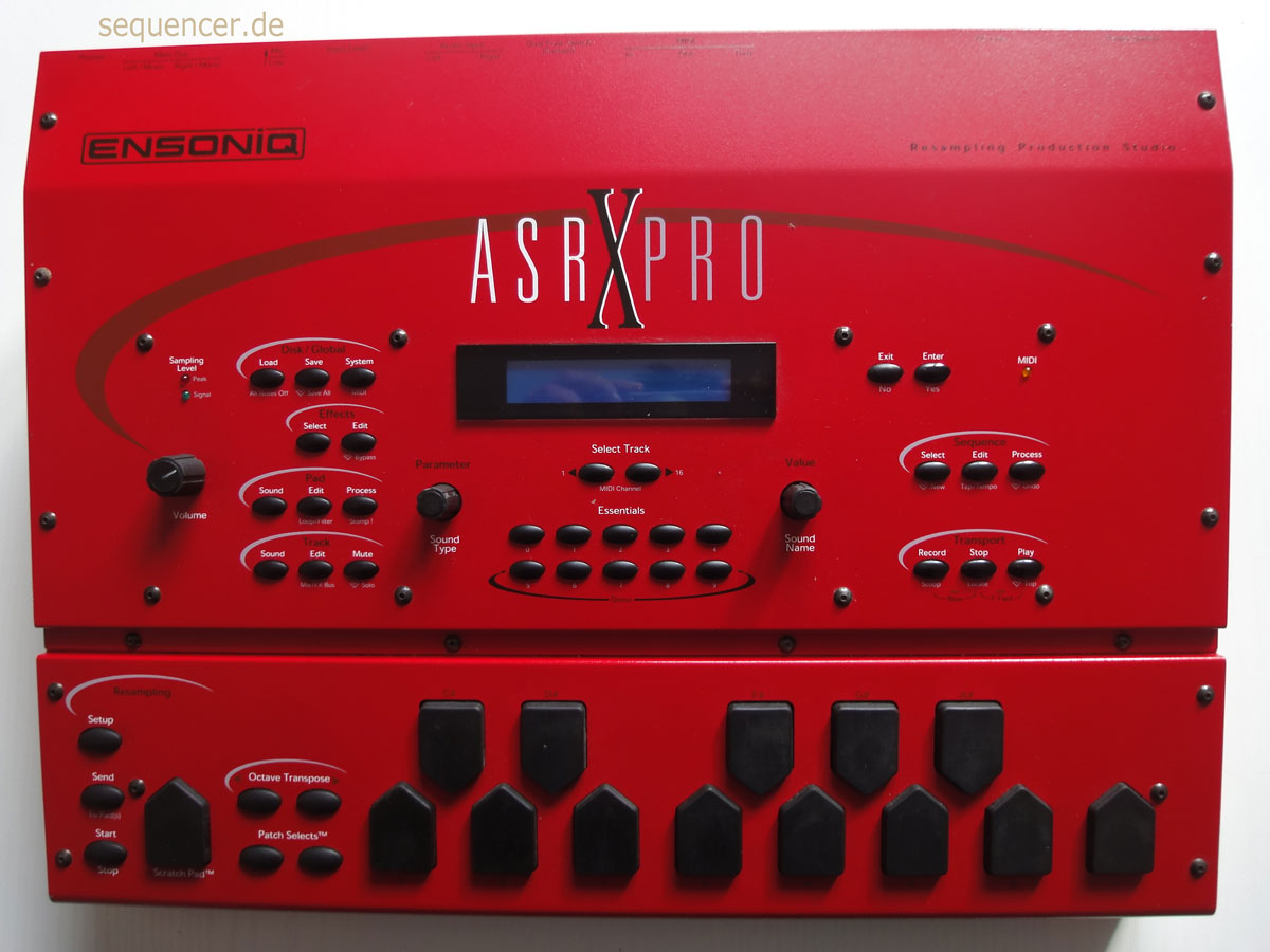 Ensoniq AsrX synthesizer