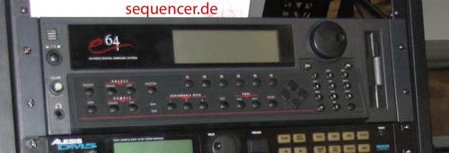 Emu e6400, e64, e5000 synthesizer