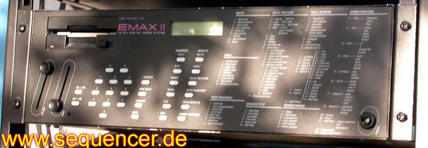 Emu Emax 2, Emax II synthesizer