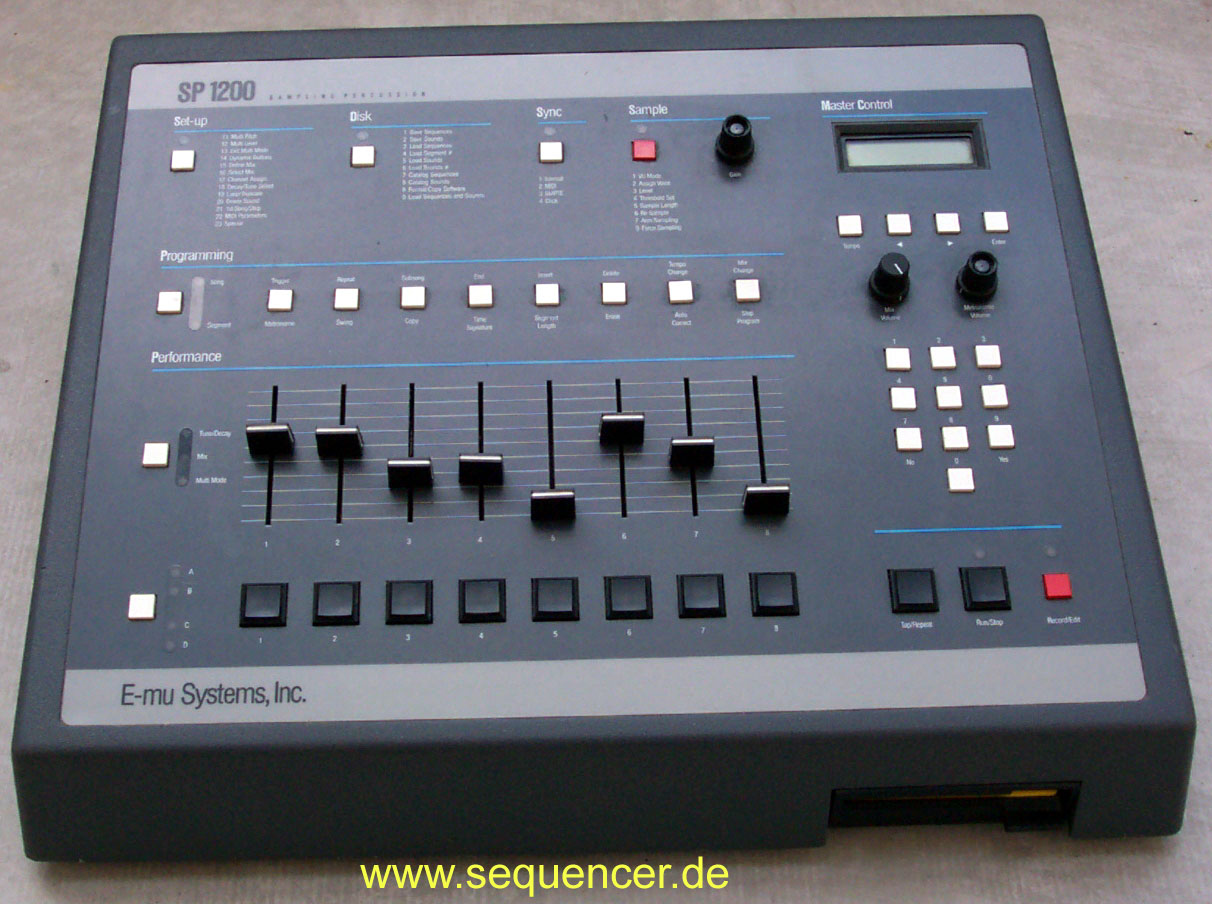 Emu SP1200 @ Sequencer DB