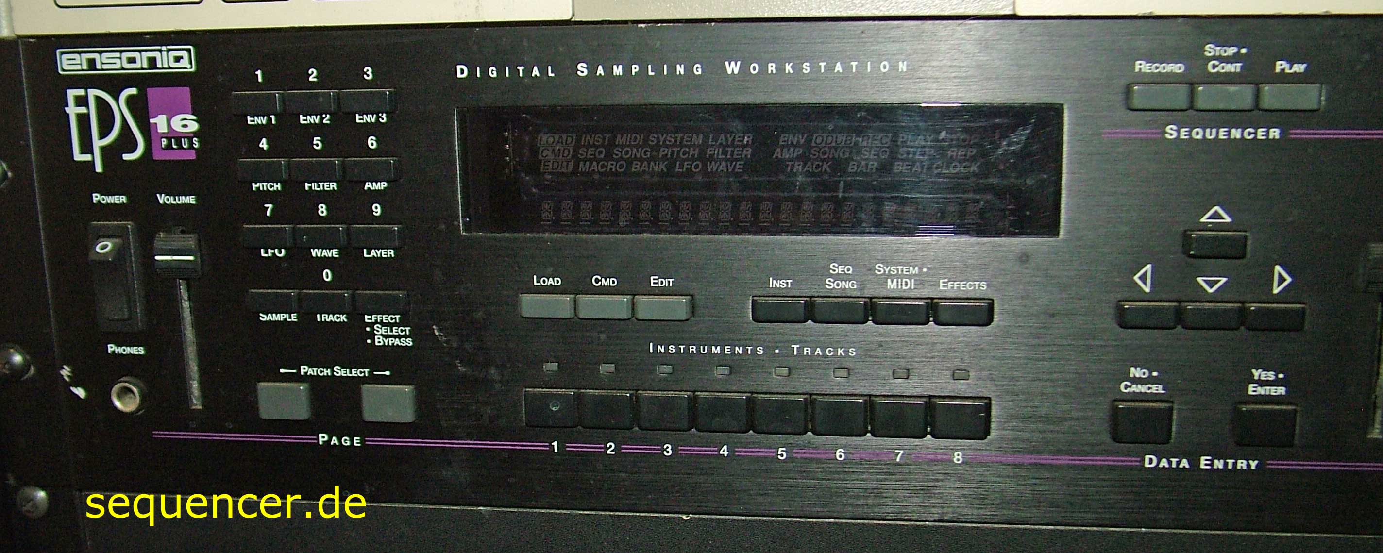 Ensoniq EPS16+ Rack Ensoniq EPS16+ Rack synthesizer