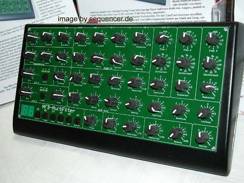 MFB MultifilterBox synthesizer