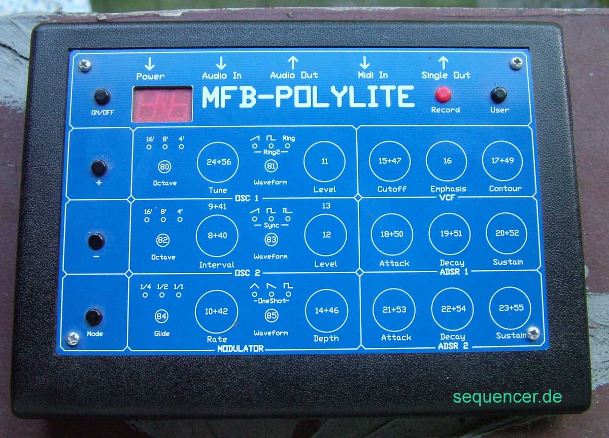 MFB Poly Lite synthesizer