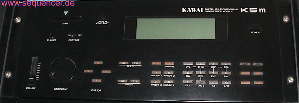 Kawai K5, K5m synthesizer