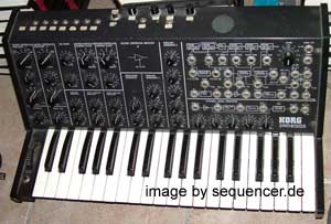 Korg MS20 synthesizer