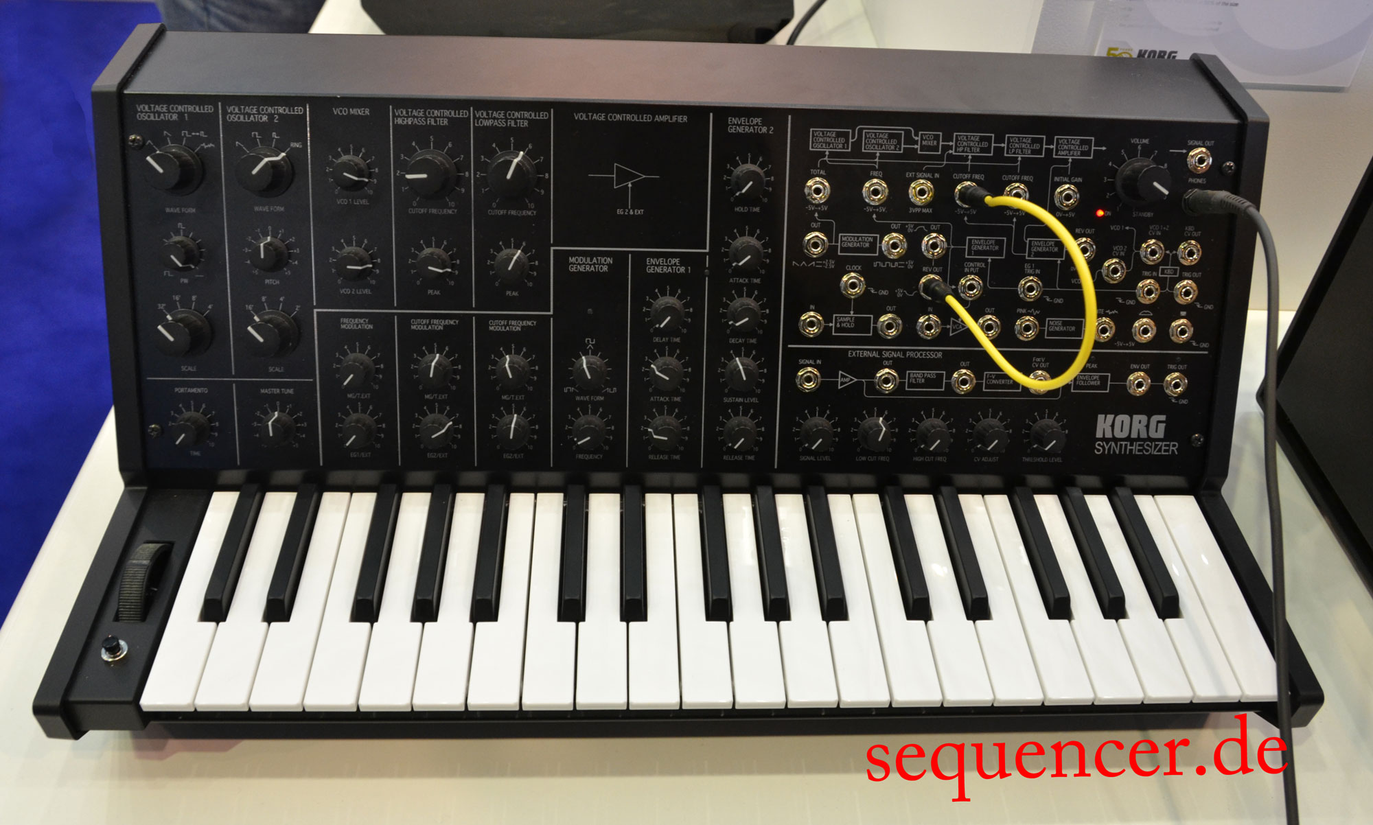 Korg MS20Mini synthesizer