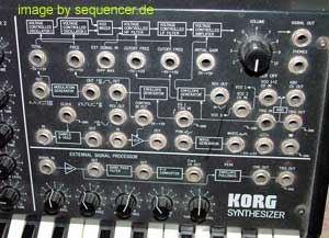 KORG MS20 patch panel 