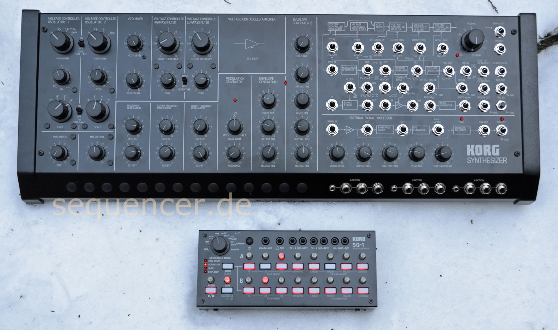 Korg MS20M synthesizer