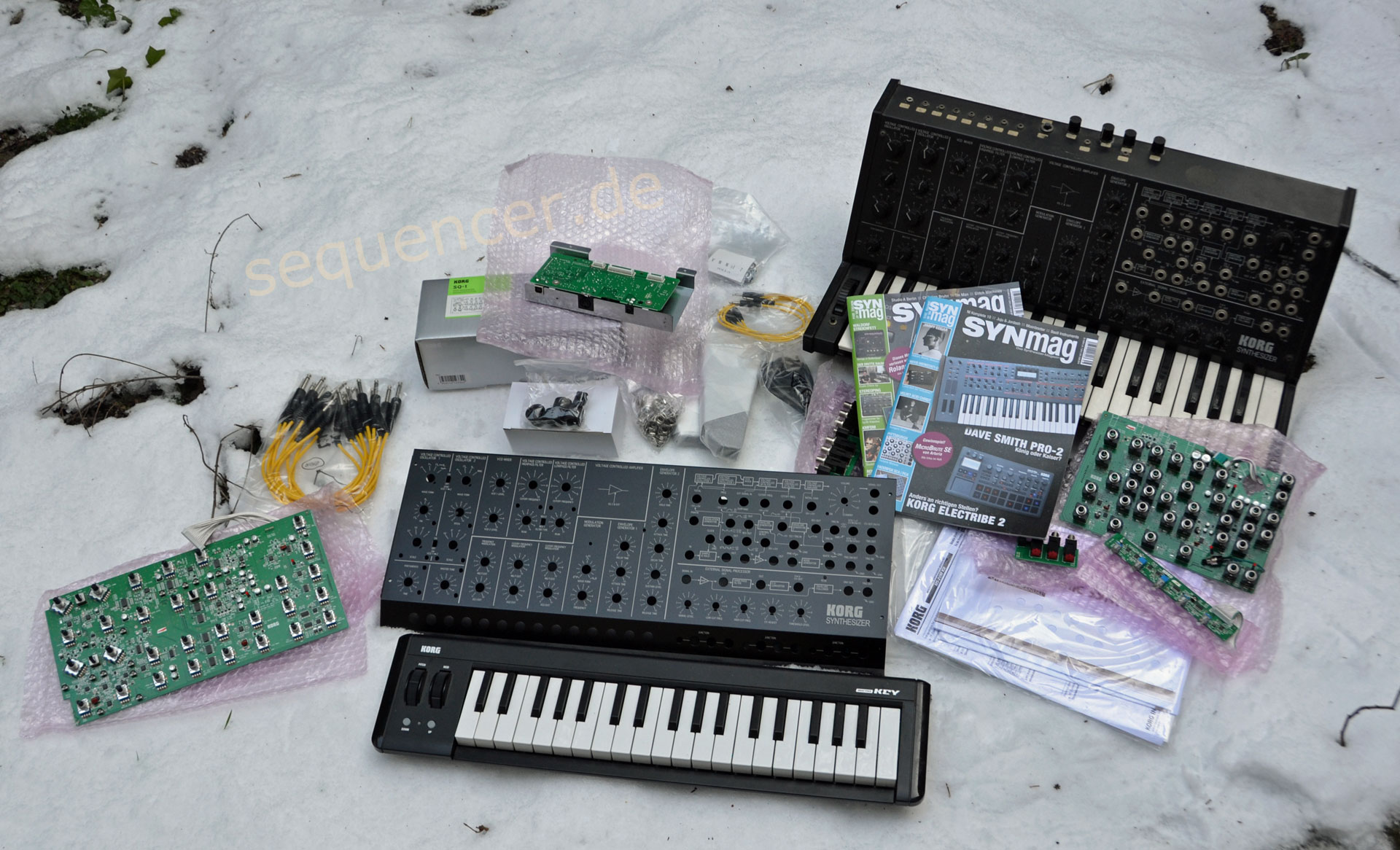 Korg MS-20M Pseudo Modular Synth Korg MS-20M Pseudo Modular Synth synthesizer