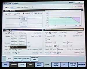 korg oasys filter