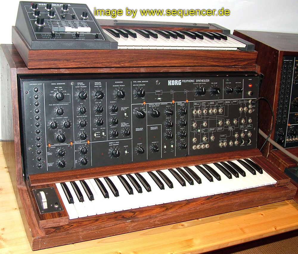 korg ps3100 analog synthesizer