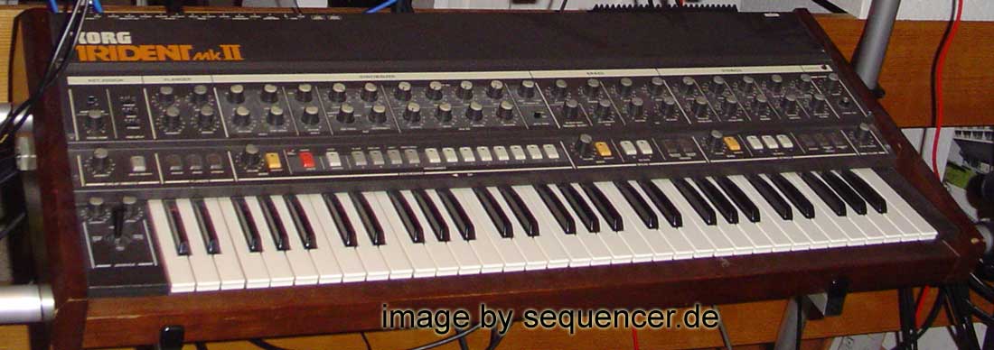 Korg Trident synthesizer