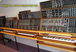 Moog Modular System 10, System 35 System 55 synthesizer