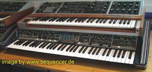 Moog Polymoog synthesizer