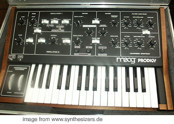 moog prodigy modified