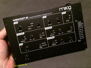 Moog Werkstatt synthesizer