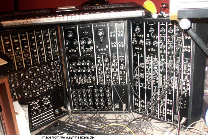 moog modular synthesizer system