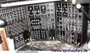 moog modular synthesizer system