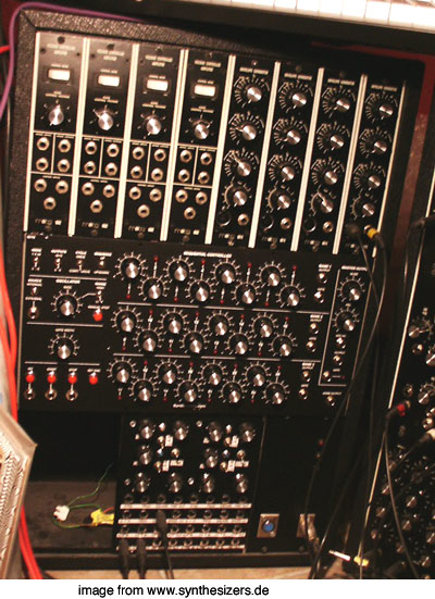 moog modular synthesizer system