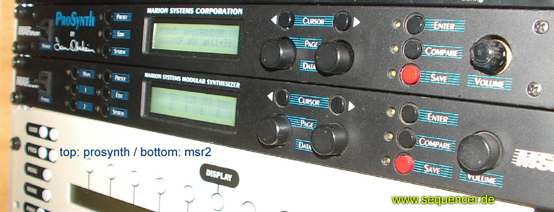 Marion Pro Synth synthesizer