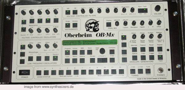 Oberheim OBMx synthesizer