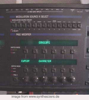 oberheim xpander modulation