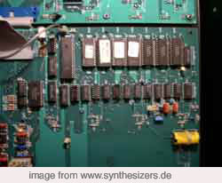 oberheim xpander processor board