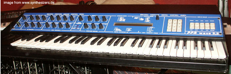 PPG Wave2.2 Wave2.3 synthesizer