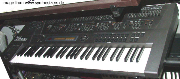 Roland JD800 synthesizer