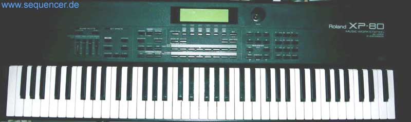 Roland XP80 synthesizer
