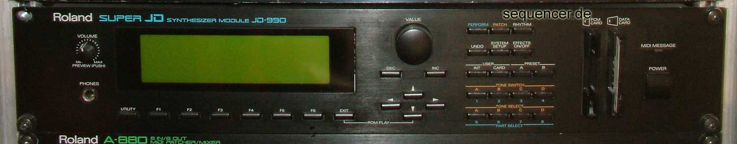 Roland Jd990 Digital Synthesizer