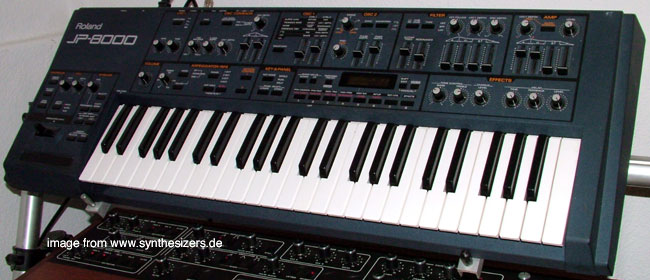 Roland JP8000 synthesizer