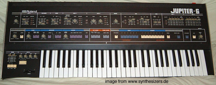 Roland Jupiter6 synthesizer