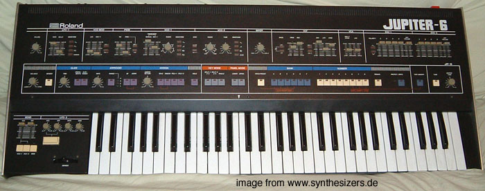 Roland Jupiter 6 synthesizer