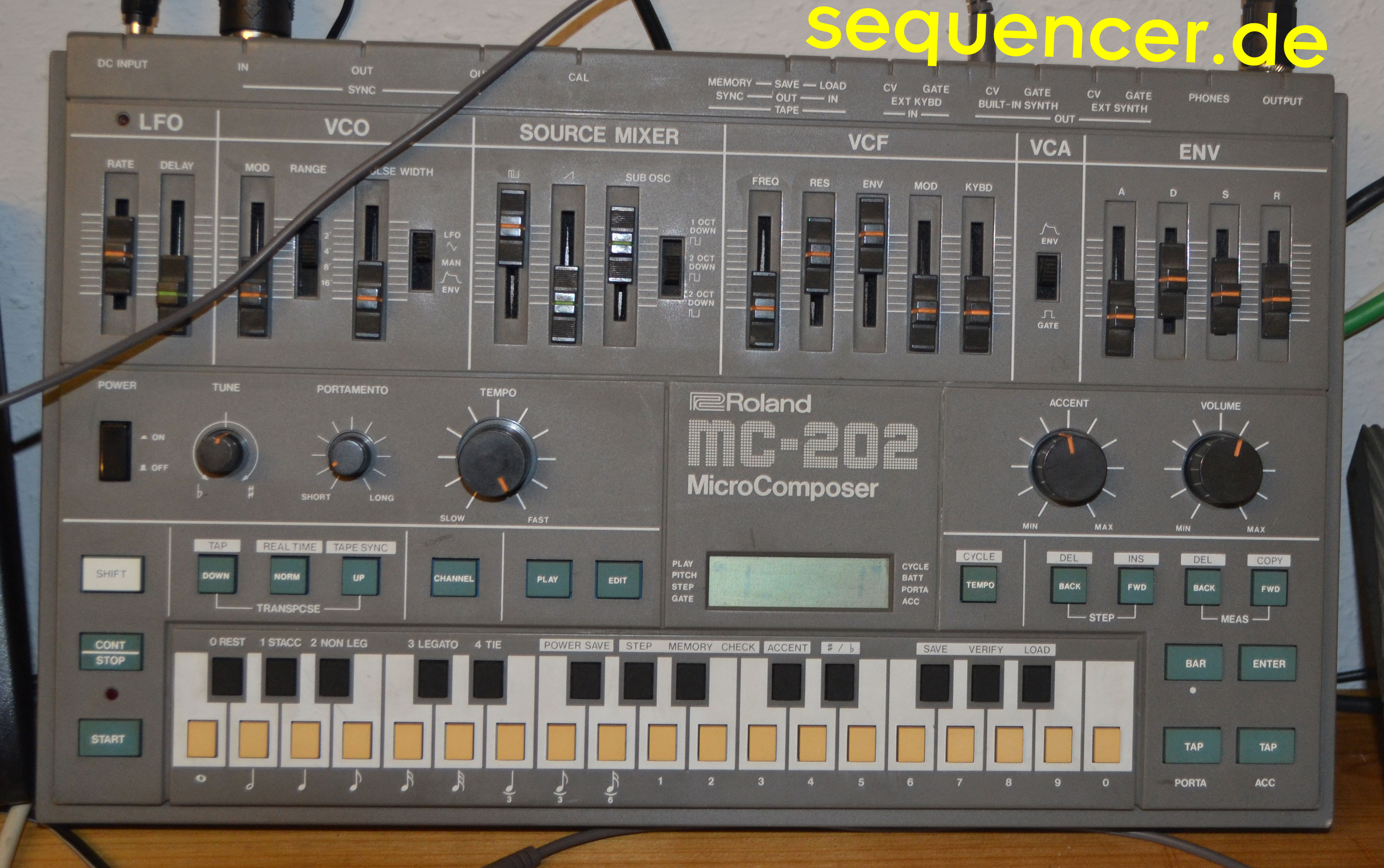 Roland MC202 Roland MC202 synthesizer