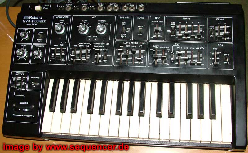 Roland SH1 synthesizer