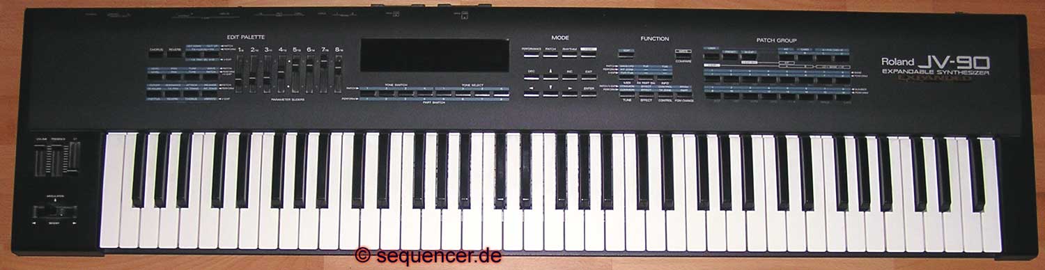Roland JV90 synthesizer