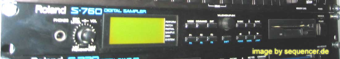 Roland S750, S770, S760 synthesizer
