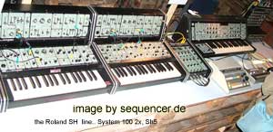 Sh Serie Sh Series synthesizer