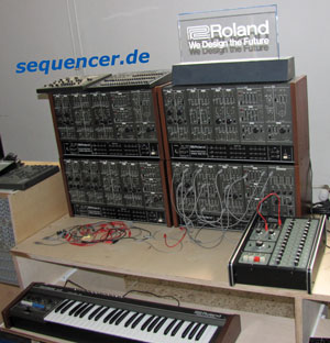 Roland System100m synthesizer