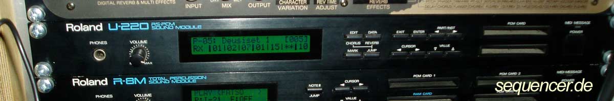 Roland U220, U20 synthesizer