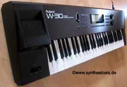 Roland W30 synthesizer