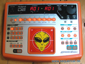 Roland D2 synthesizer