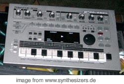 Roland MC303 synthesizer