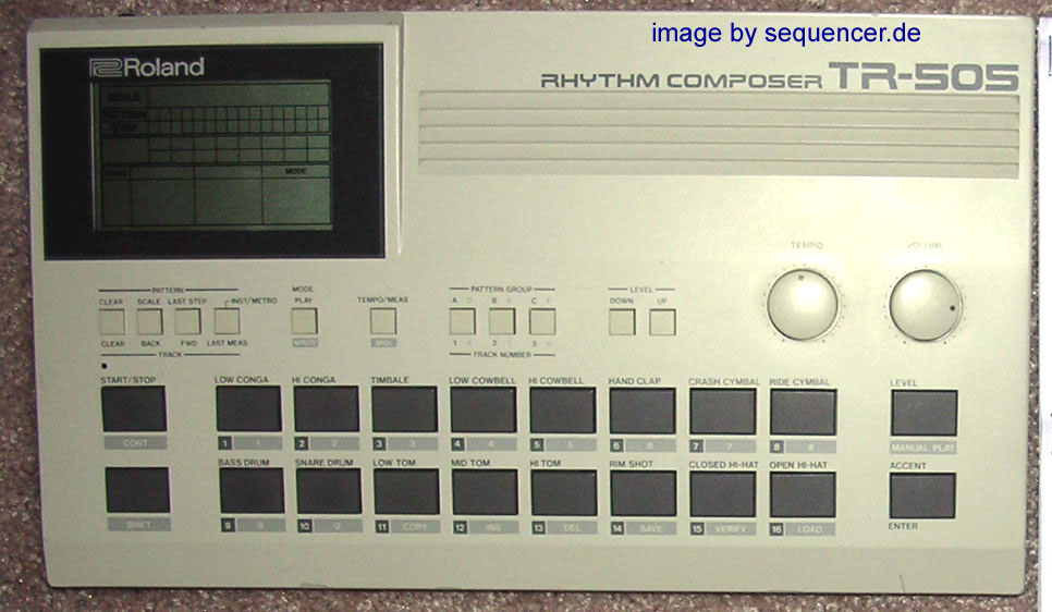 TR-505 TR-505 synthesizer