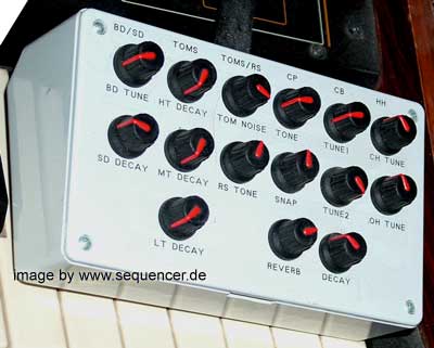 Roland TR808 - parameterbox Roland TR808 mod synthesizer