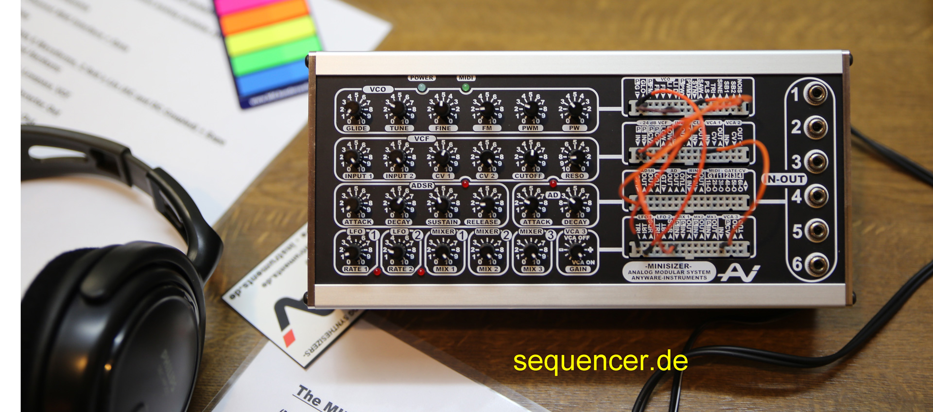 Anyware Minisizer synthesizer