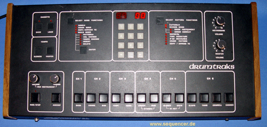 Sequential Circuits Drumtraks synthesizer