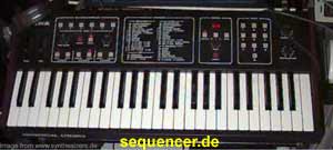 SCI sixtrak synthesizer